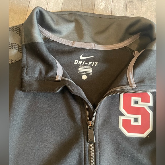 Nike Stanford Dri Fit Performance Men’s Zip Front Jacket Size XL - Picture 9 of 10